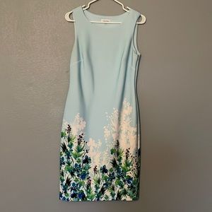 Calvin Klein’s leave list spring time dress